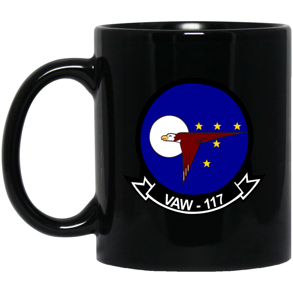 VAW 117 2 Black Mug - 11oz