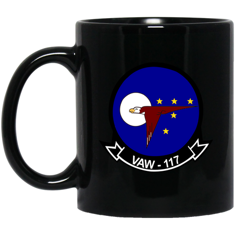 VAW 117 2 Black Mug - 11oz