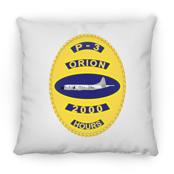 P-3 Orion 10 2000 Pillow - Square - 16x16