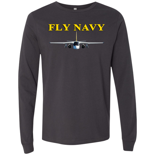 Fly Navy S-3 4 LS Jersey T-Shirt