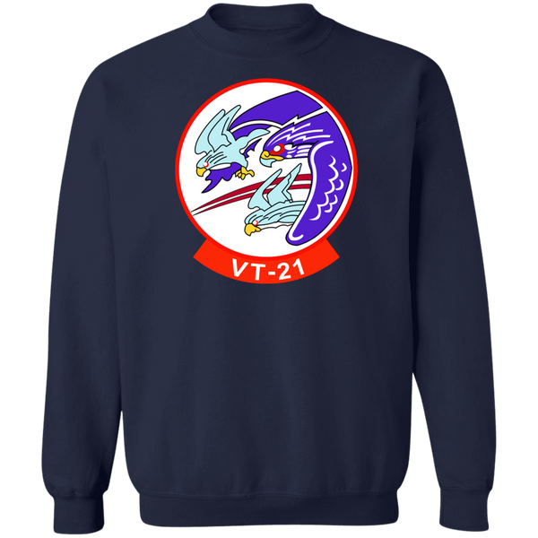 VT 21 1 Crewneck Pullover Sweatshirt