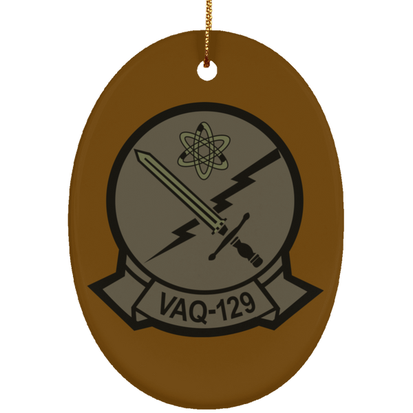 VAQ 129 4 Ornament - Oval