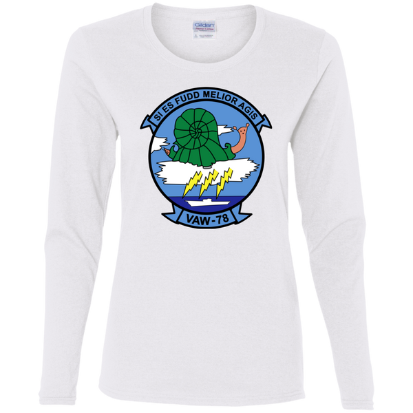 VAW 78 2 Ladies' Cotton LS T-Shirt