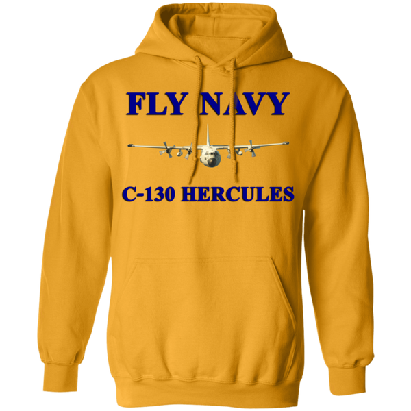 Fly Navy C-130 1 Pullover Hoodie