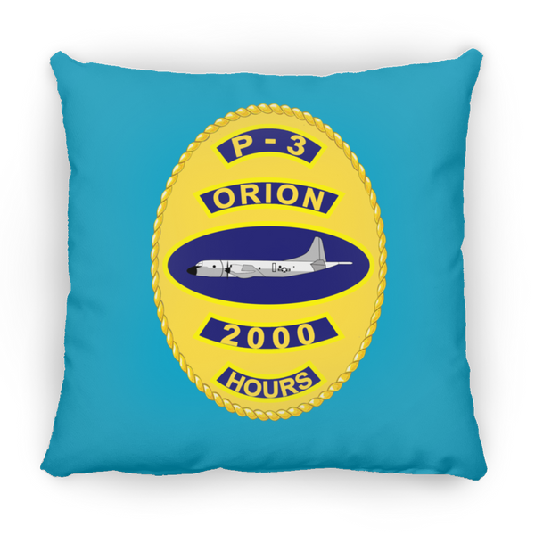 P-3 Orion 10 2000 Pillow - Square - 16x16