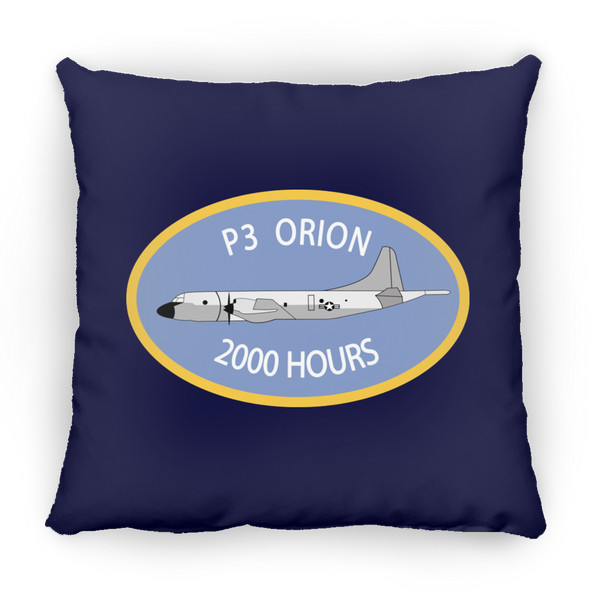 P-3 Orion 9 2000 Pillow - Square - 18x18