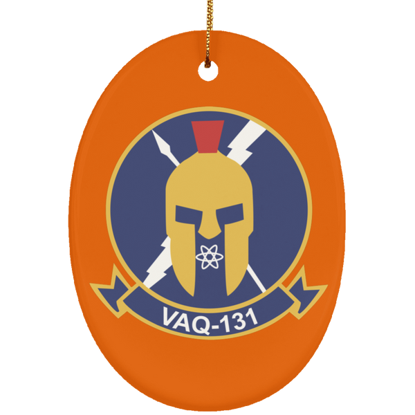 VAQ 131 3 Ornament - Oval