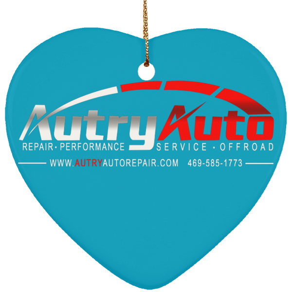 Autry Auto Ornament - Heart