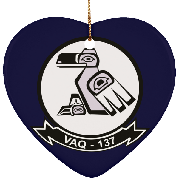 VAQ 137 1 Ornament Ceramic - Heart