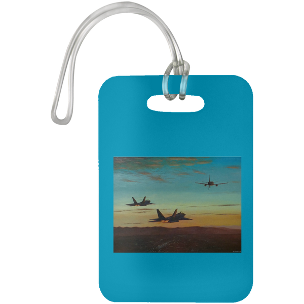 Time To Refuel Luggage Bag Tag