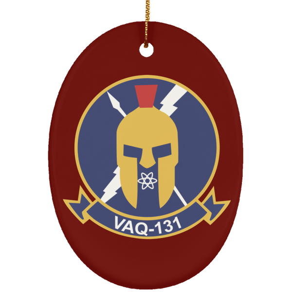 VAQ 131 3 Ornament - Oval