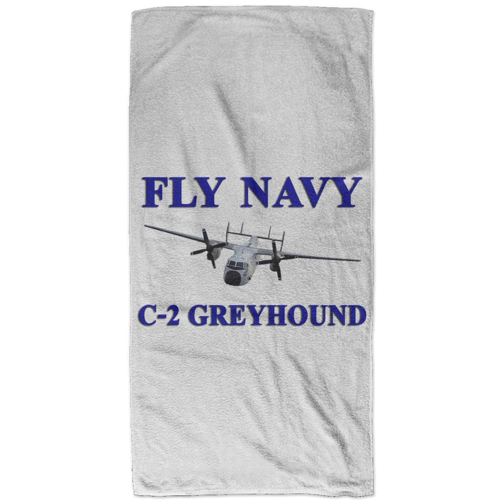 Fly Navy C-2 1 Bath Towel - 32x64