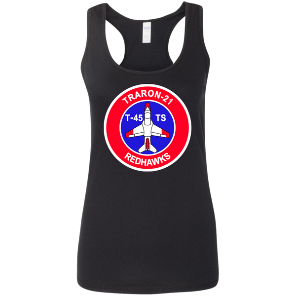 VT 21 6 Ladies' Softstyle Racerback Tank