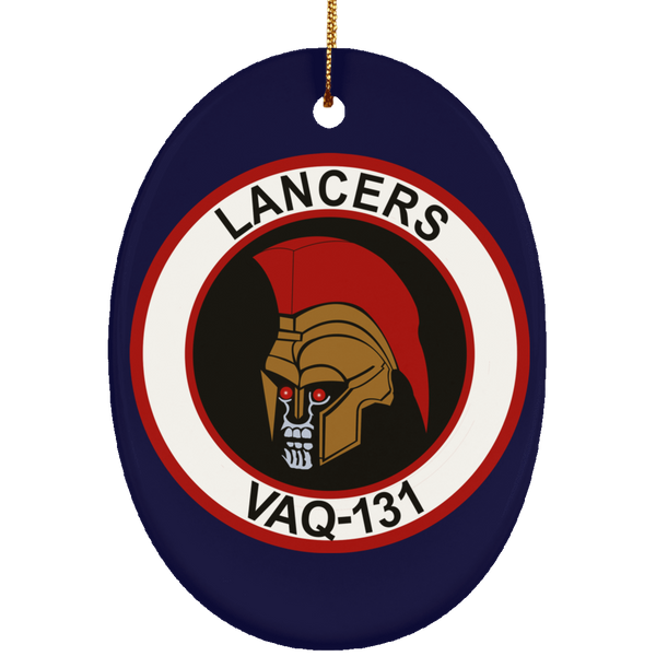 VAQ 131 4 Ornament - Oval