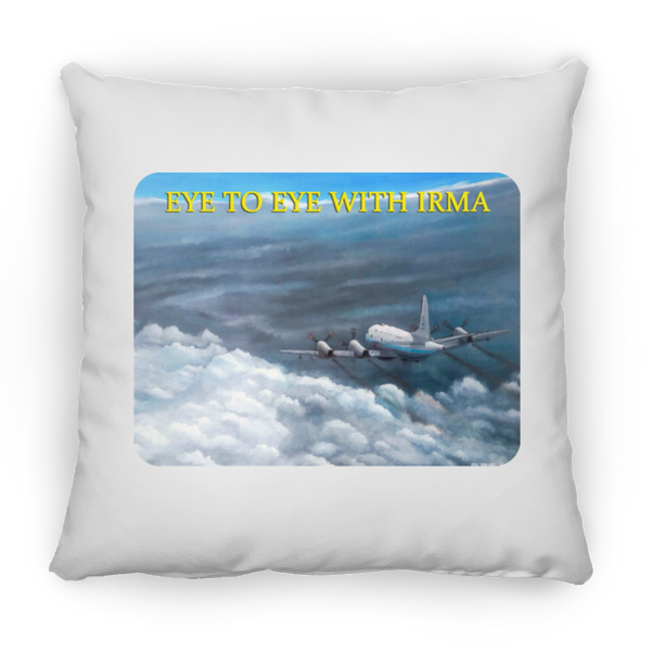 Eye To Eye With Irma Pillow - Square - 16x16