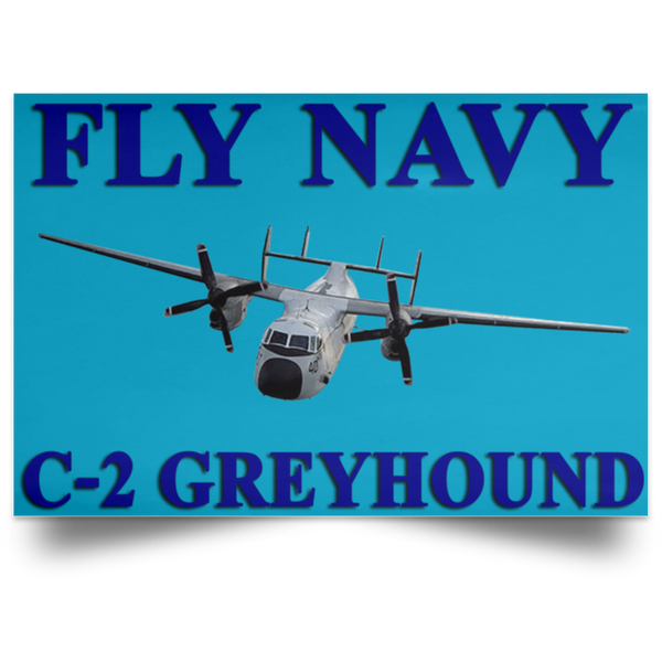 Fly Navy C-2 1 Poster - Landscape