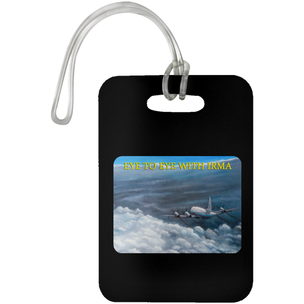 Eye To Eye With Irma Luggage Bag Tag