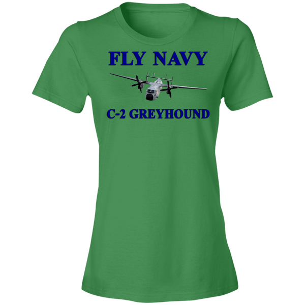 Fly Navy C-2 1 Ladies' Lightweight T-Shirt