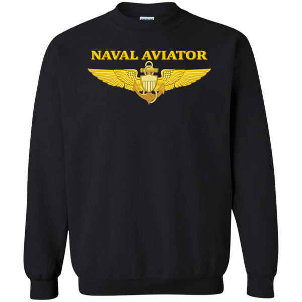 Aviator 2 Printed Crewneck Pullover Sweatshirt