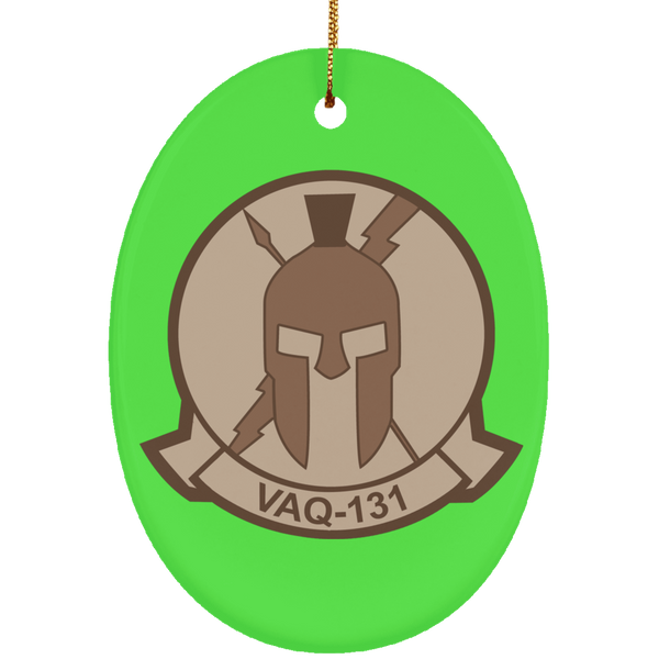 VAQ 131 6 Ornament - Oval