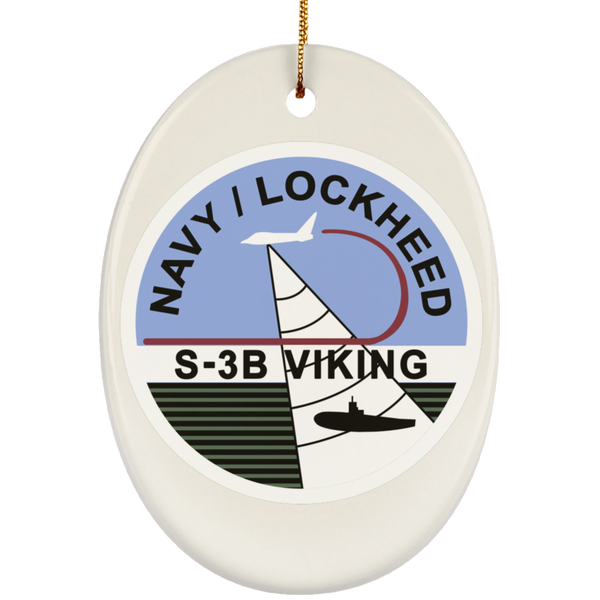 S-3 Viking 7 Ornament - Oval