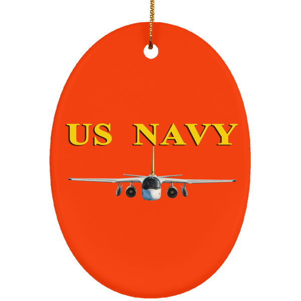 US Navy S-3 4 Ornament - Oval