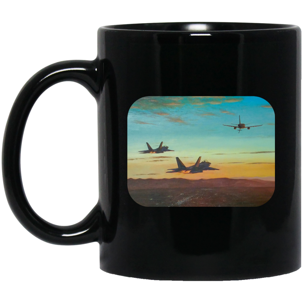 Time To Refuel 2 Black Mug - 11oz