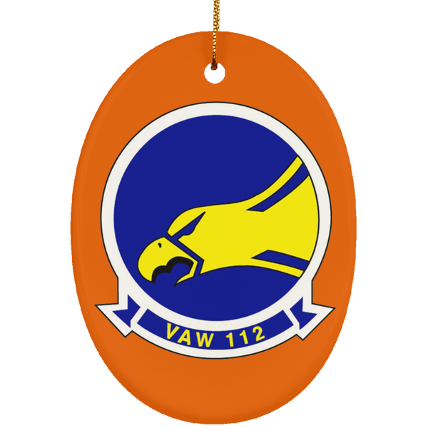 VAW 112 Ornament Ceramic - Oval