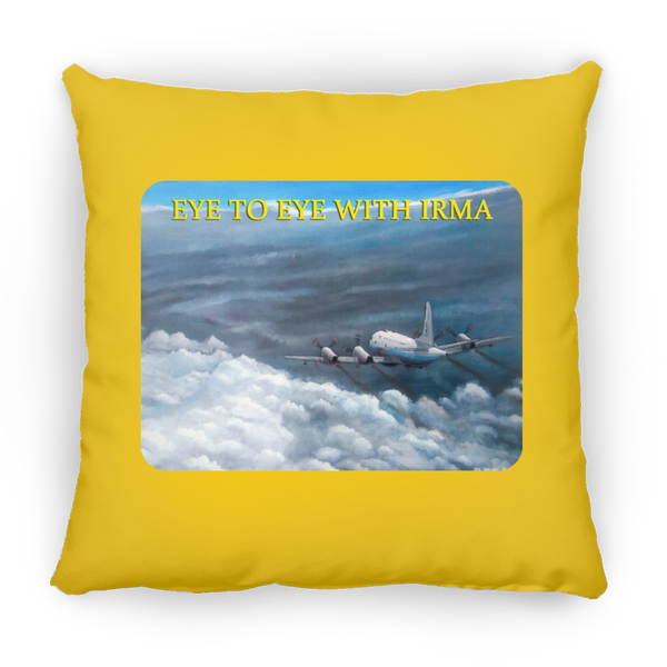 Eye To Eye With Irma Pillow - Square - 14x14