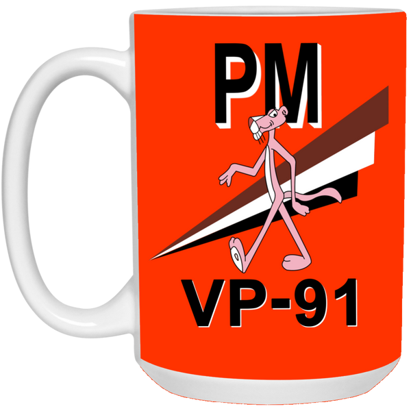 VP 91 3 White Mug - 15oz