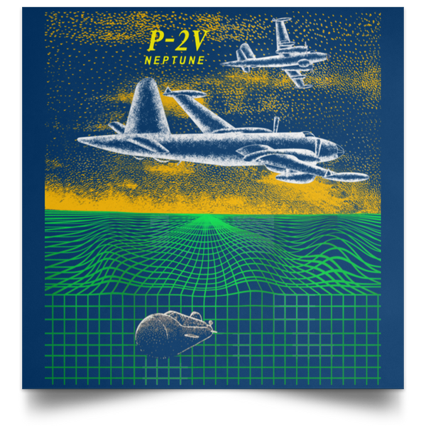 P-2V 2 Poster - Square