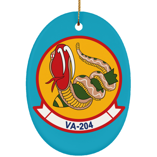 VA 204 1 Ornament - Oval