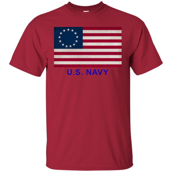 Betsy Ross USN 1 Custom Ultra Cotton T-Shirt