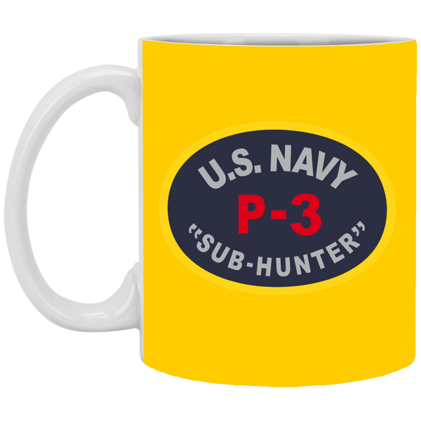 P-3 Sub Hunter Mug - 11oz