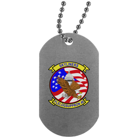 VR 48 1 Silver Dog Tag