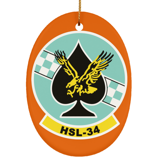 HSL 34 3 Ornament - Oval