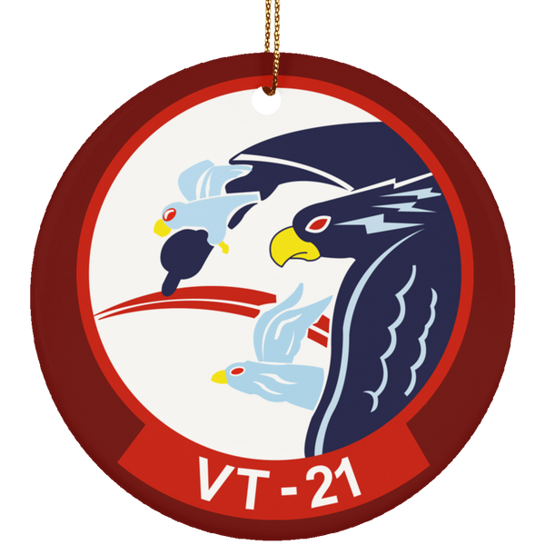 VT 21 2 Ornament Ceramic - Circle