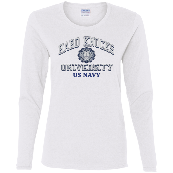 Hard Knocks U Ladies' Cotton LS T-Shirt