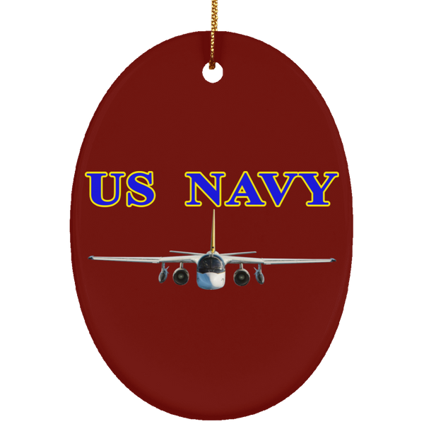 US Navy S-3 2 Ornament - Oval