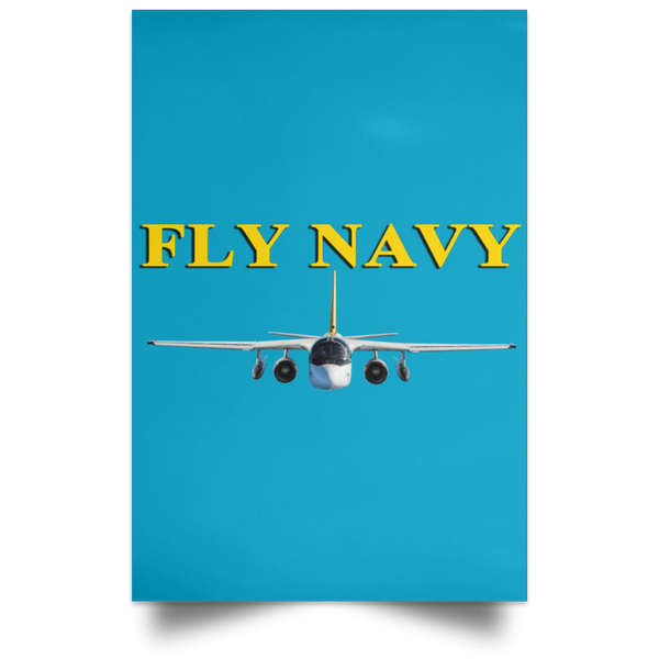 Fly Navy S-3 4 Poster - Portrait