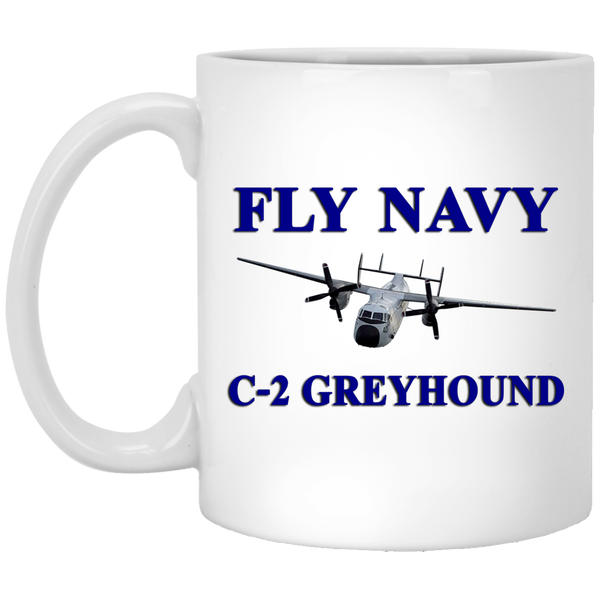 Fly Navy C-2 1 Mug - 11oz