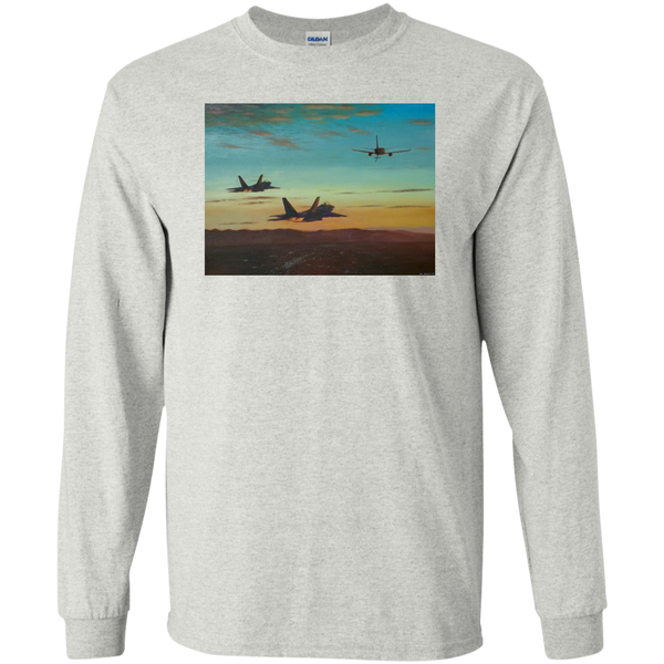 Time To Refuel LS Cotton Ultra T-Shirt