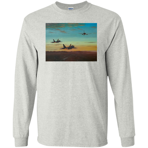 Time To Refuel LS Cotton Ultra T-Shirt