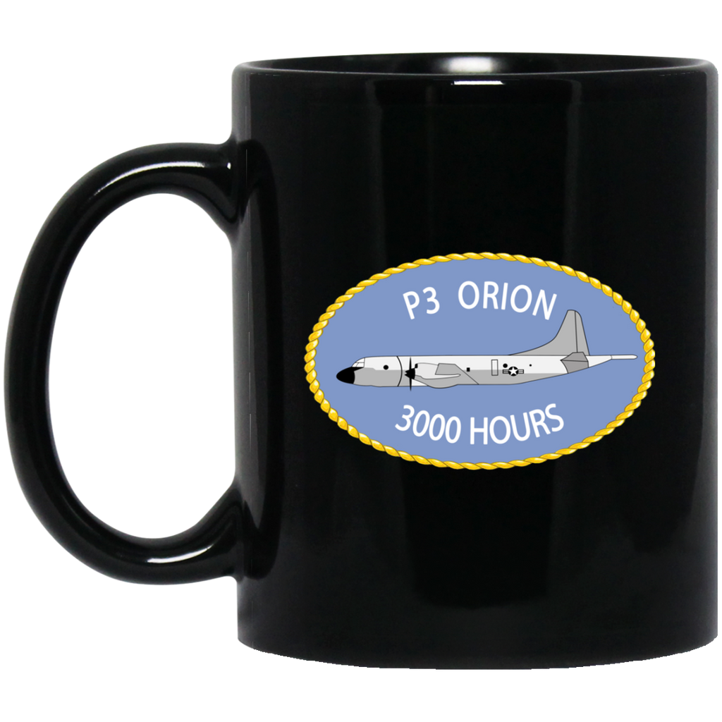 P-3 Orion 9 3000 Black Mug - 11oz