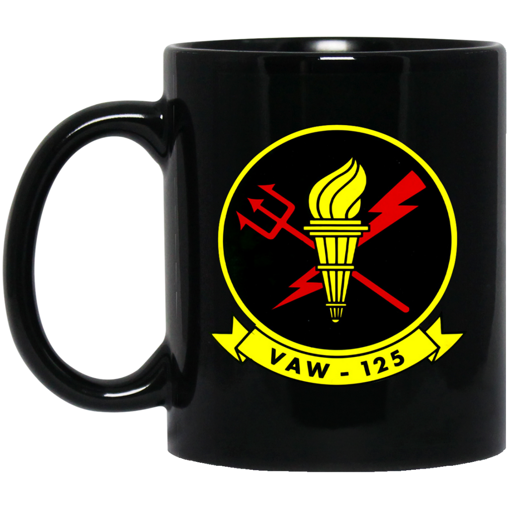 VAW 125 Black Mug - 11oz