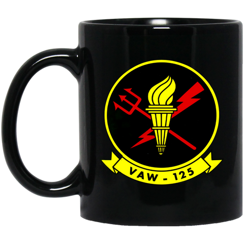 VAW 125 Black Mug - 11oz
