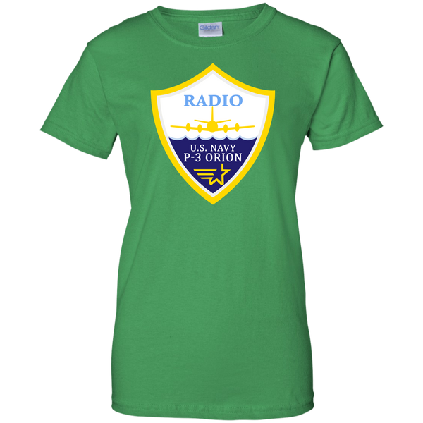 P-3 Orion 3 Radio Ladies' Cotton T-Shirt