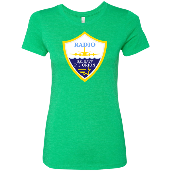 P-3 Orion 3 Radio Ladies' Triblend T-Shirt