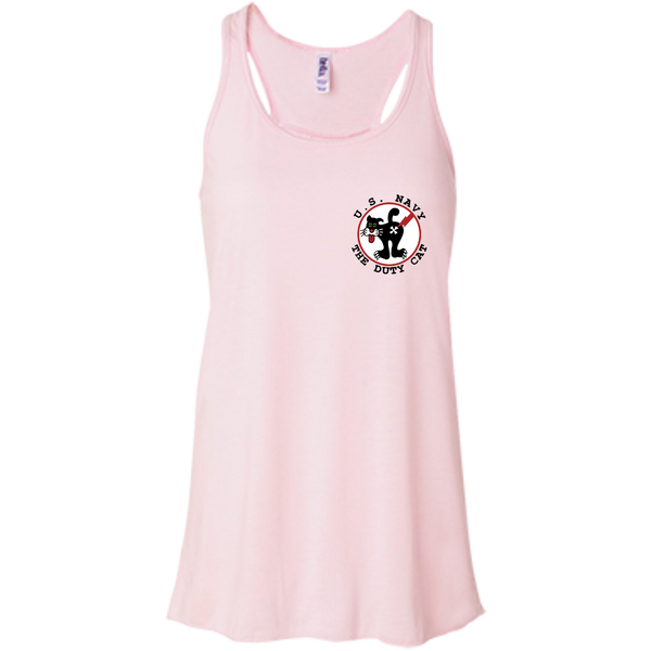 Duty Cat 2a Flowy Racerback Tank