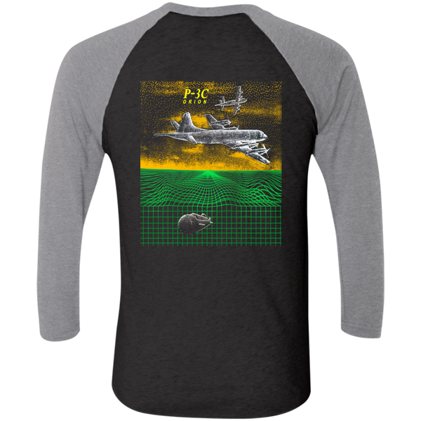 P-3C 2 Vet 1 Baseball Raglan T-Shirt